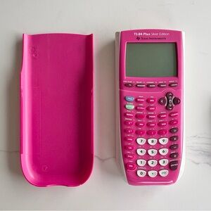 GUC Texas Instruments TI-84 Plus Silver Edition Graphing Calculator (Hot Pink)